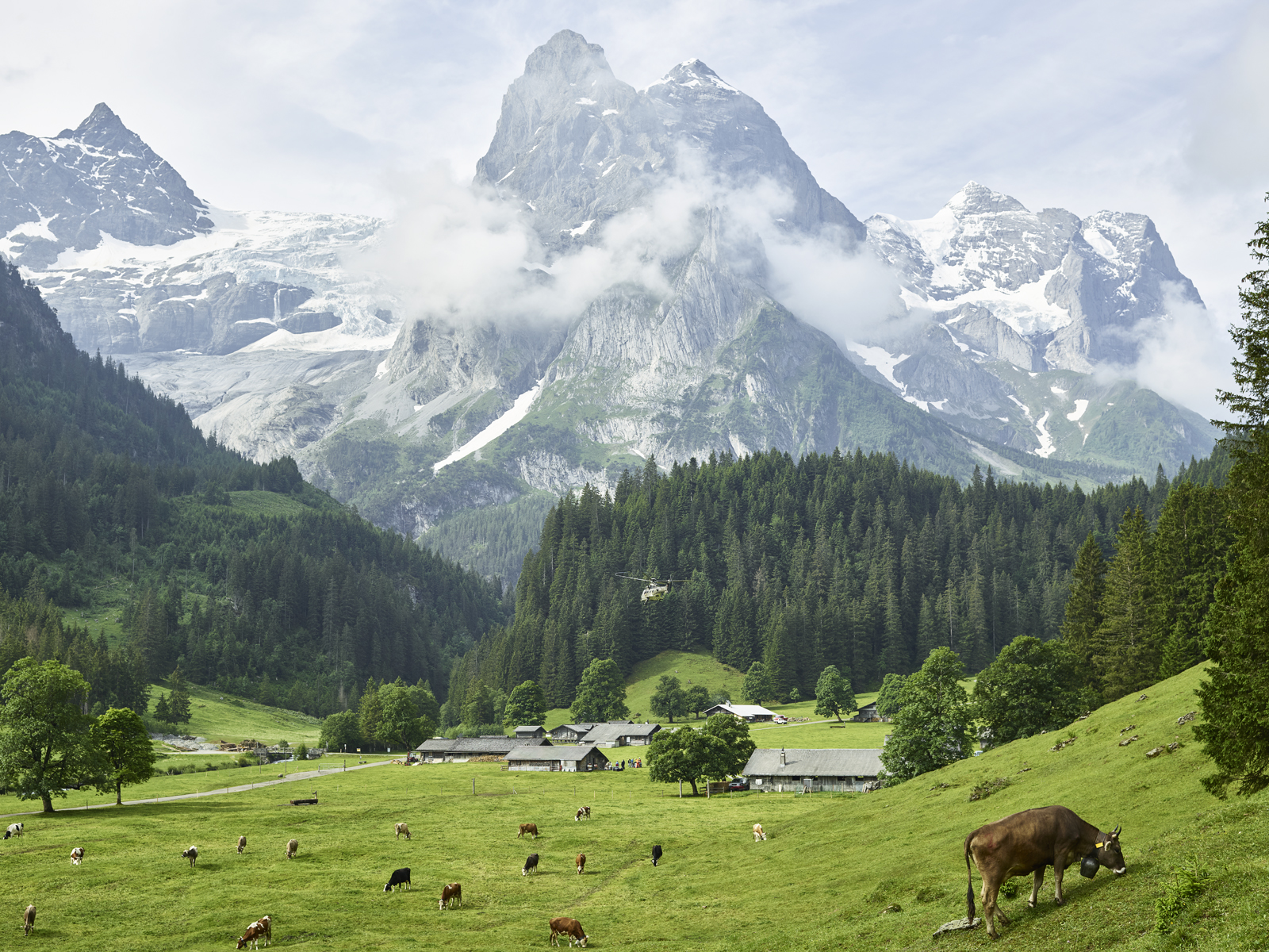 Grosse Scheidegg, Berneses Alps Switzerland, Swiss Alps, near Meiringen and Grindelwald, Mountain pass, cycling, landscape photography