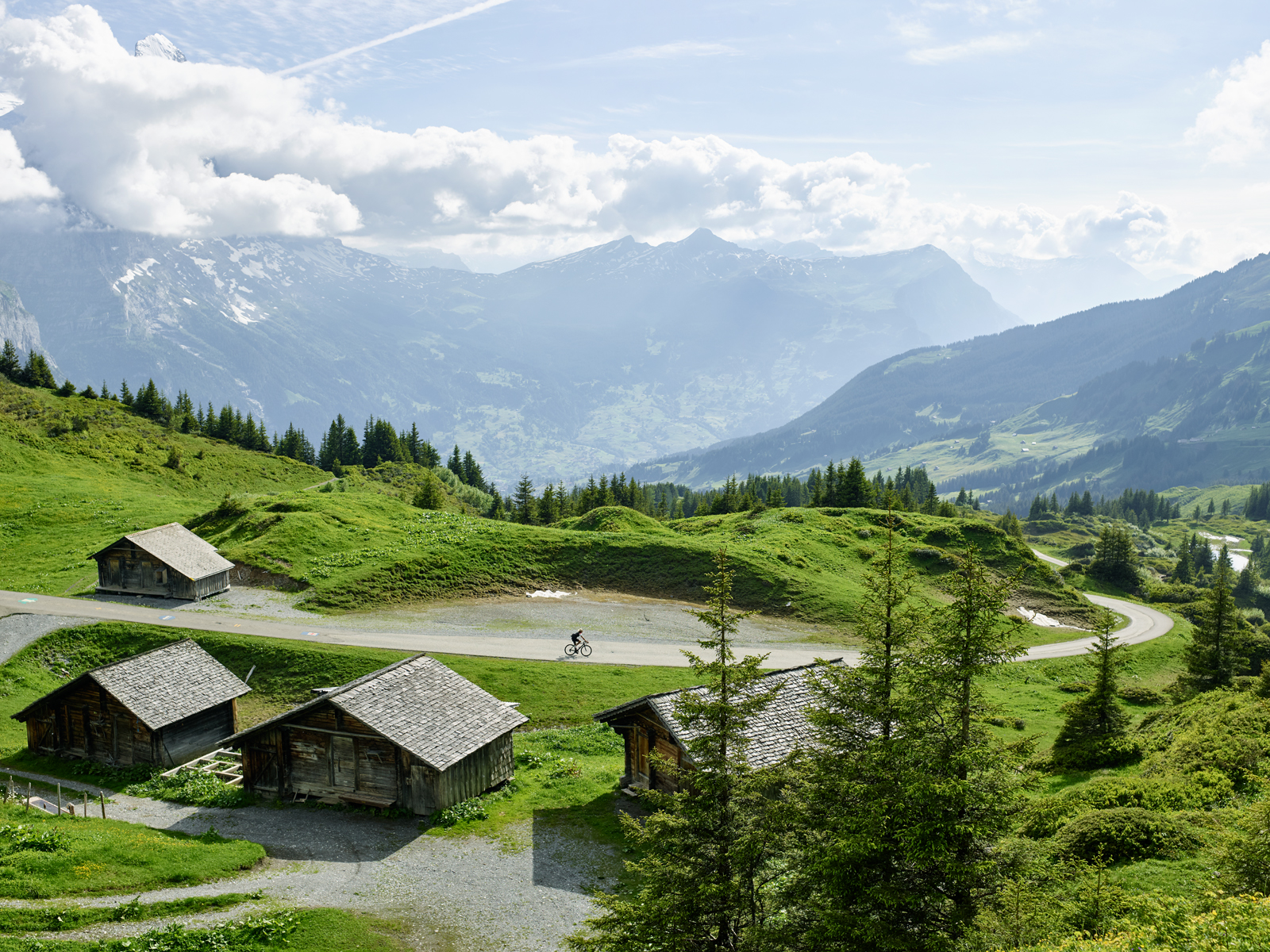 Grosse Scheidegg, Berneses Alps Switzerland, Swiss Alps, near Meiringen and Grindelwald, Eiger, Mountain pass, cycling, landscape photography